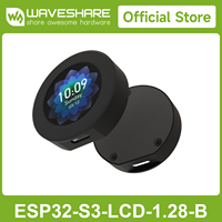 Placa de Desarrollo ESP32-S3-LCD-1.28-B Waveshare con Procesador de Doble Núcleo LX7 de 32 bits, Pantalla LCD Redonda IPS de 1.28 Pulgadas, Compatible con WiFi y Bluetooth B675
