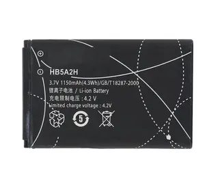 Baterai Telepon OEM HB5A2H, untuk Huawei C5730 U8110 U8500 U8100 T552 U7519 U7520 Baterai 1150MAh