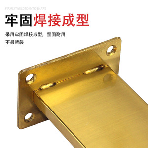 Furniture <b>Leg</b> Stainless Steel Gold Plated Heavy Duty <b>Sofa</b> Table Support Modern Design - Product Image 3