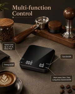 New Large Display OEM <b>Electronic</b> Coffee Scale with <b>Timer</b> Function Portable Digital Coffee Weight Scale - Product Image 5