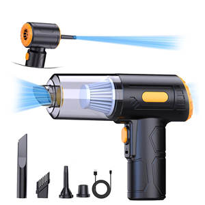 Aspirapolvere e Soffiatore Portatile per Auto 2 in 1 con Potente Aspirazione da 2500Pa, Mini Aspirapolvere Portatile con Ricarica USB per Pulizia di Auto, Casa e Animali Domestici - Product Image 1