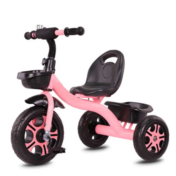 Top Dijual Multi-Fungsi Bayi Roda Tiga Naik Mobil 4 In 1 Anak 3 Roda Sepeda dengan Roda Kereta Balita Stroller Mainan Anak Trike