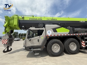 Grue hydraulique ZOOMLION ZAT3000V de 300 tonnes pour l'installation de projets d'énergie éolienne, grue tout-terrain - Product Image 2