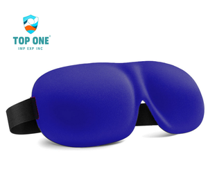 TopOne 3D Contoured 100% Masque pour les yeux occultant pour dormir avec sangle réglable - Product Image 1