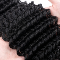 Ekstensi Rambut Manusia Mentah India Vietnam Burma Keriting, Tanpa Proses, Kutikula Tertata Rapi, untuk Wanita Kulit Hitam (Grosir)