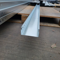 Système de chemin de câbles en acier à fixation rapide sans outil, conforme NEMA VE1, pour centre de données, salle informatique, montage en hauteur ou sous plancher