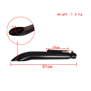 Pot d'échappement universel pour moto RACEPRO, 510 mm (20,4 pouces), en fer, pour <span class=keywords><strong>Cafer</strong></span> Racer, Chopper, Scrambler, Bobber - Product Image 5