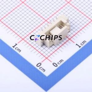 HC-1.25-6PLT Wire-to-Board Pin Header SMD,P=1.25mm Connector 1x6P 1.25mm Vertical Mount PicoBlade (MX 1.25) - Product Image 1