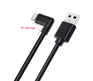 5m 3m ángulo recto 90 3A usb 3,0 tipo-c usb <span class=keywords><strong>de</strong></span> carga rápida <span class=keywords><strong>cable</strong></span> <span class=keywords><strong>de</strong></span> datos para oculuses búsqueda <span class=keywords><strong>2</strong></span> - Product Image 3