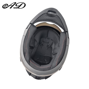 <span class=keywords><strong>Casco</strong></span> de Motocicleta Integral para Motociclismo al Aire Libre con Lente Antivaho Transpirable Blanco y Negro Aprobado por la Fábrica - Product Image 6