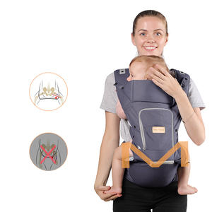 2024 vente chaude <span class=keywords><strong>porte</strong></span>-bébé siège de hanche transporteur <span class=keywords><strong>9</strong></span> en 1 coton respirant fonctionnel adapté à la mère père - Product Image 3