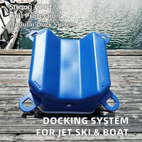 HiSea Dock Factory Supply Jet Ski Docks Marine Modular Plastic HDPE V Shape Pontoons Dock for Boats 230kg/m Load Capacity