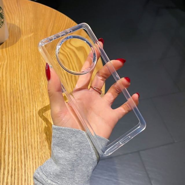 Acrylic Space Shell Transparent Mobile Phone case for Huawei Nova Y71 NovaY91 Nova11i MateX3 Mate X5 Mate60pro Mate 60pro+