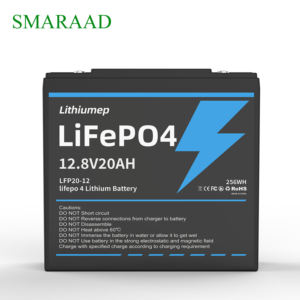 Аккумуляторная батарея Smaraad lifepo4 для хранения энергии 12 В 20Ah литий-ионные аккумуляторы - Product Image 1