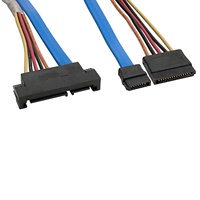 Double adaptateur d'alimentation SATA à angle droit séparateur en Y vers connecteur MOLEX câble Double SATA