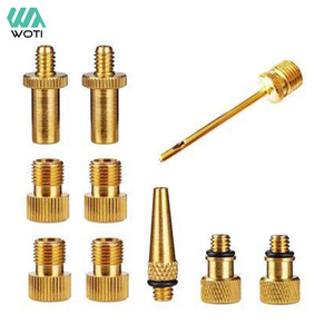 อะแดปเตอร์วาล์วลม Yueli BG-4215 ทนทาน ชุดทองเหลืองสำหรับจักรยานเสือภูเขา แปลงจากฝรั่งเศสเป็นอเมริกัน SV AV DV - Product Image 1