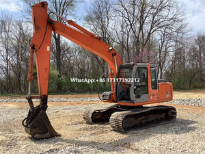 Excavadora Usada de 12 Toneladas, Excavadora Hitachi ZX120, Original de Japón, Pocas Horas de Trabajo, Excavadora de Cadenas en Venta - Product Image 2