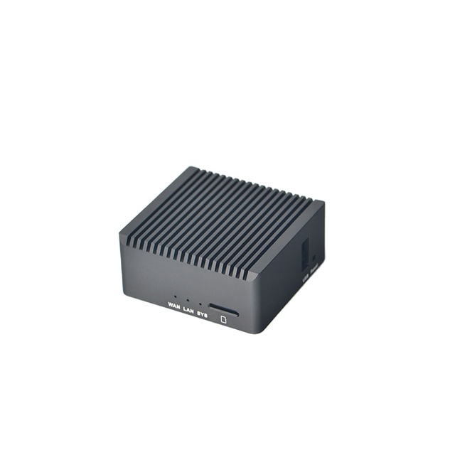1GB Portable mini Router RK3328 OpenWRT5.4 Dual-port Gigabit Ethernet NanoPi R2S with CNC shell