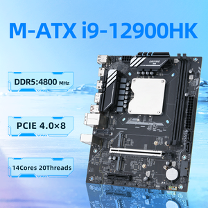 Erying ชุดคอมพิวเตอร์เกม DIY ใหม่หน่วยประมวลผลหลัก I9 12900HK DDR5 14C20T RAM NVMe สล็อต M.<span class=keywords><strong>2</strong></span> LGA 1151เดสก์ท็อป14C20T DDR5 - Product Image 2