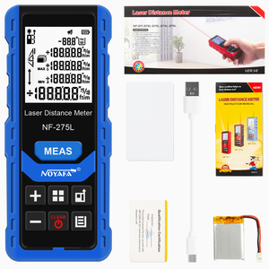 NOYAFA NF-275L Télémètre laser classique à lumière verte 60M 100M avec niveau à bulle et rétroéclairage FSTN pour extérieur - Product Image 4