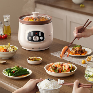 Olla Eléctrica Multifunción Bear de 2L con Función de Reserva para Sopas - Product Image 3