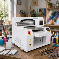 Robuuste 3040 UV vlakbedprinter 30x40cm Bantam formaat digitale printfaciliteit voor telefoonhoesjes, acryl, glas, metaal en meer.