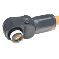 Câble étanche EVR-125 de 25 mm², connecteur circulaire Amphenol, 1500V, câble de stockage d'énergie de batterie PV pour automobile, isolation en PVC