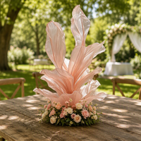 BOOHOME Décoration Murale Florale de Mariage en Plastique Écologique Réutilisable Intérieur/Extérieur Personnalisable Professionnel pour Mariages