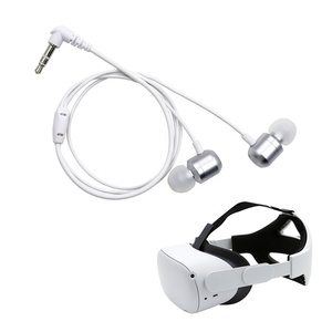 In Ear Gaming Headphones 3.5mm Stereo Earbuds Earphones for VR Oculus <strong>Quest</strong> <strong>2</strong> and Meta <strong>Quest</strong> 3 <strong>Headsets</strong> - Product Image 3