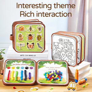 <span class=keywords><strong>Libro</strong></span> di pittura ad acqua per la colorazione magica <span class=keywords><strong>del</strong></span> bambino in età prescolare per l'apprendimento con l'interazione <span class=keywords><strong>del</strong></span> tema interessante - Product Image 4