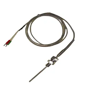MICC Thermocouple Sensor Suhu HARGA TERBAIK dengan Sekrup Probe/Kabel Kompensasi/Kawat