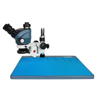 Kit Avancé Hycells 6 Pièces pour Réparation de Téléphones : Microscope, Alimentation CC, Multimètre, Fer à Souder, Station d'Air Chaud