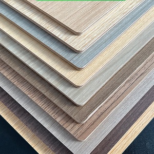 Tablero de melamina moderno de 18mm Tablero de partículas <span class=keywords><strong>OSB</strong></span> Absorción de sonido Tablones de madera Chapa de madera Piso de madera Tableros duros - Product Image 2