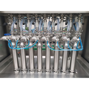 High Precision Food Grade <strong>Filling</strong> <strong>Machines</strong> Liquid With Robust Industrial Grade Head 70 Bottles Per Minute - Product Image 3