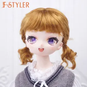 FSTYLER Doll Hair Braiding Accessories Factory Wholesale Bulk Sale Customization For 1/4 1/6 Synthetic Mohair BJD Wigs