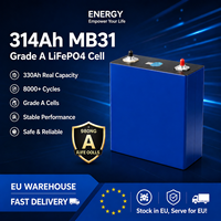 Fix It Yourself Greece Grade A 280Ah 314Ah 3.2V MB31 Cellules de batterie LiFePO4 en vrac pour distributeurs revendeurs Stock UE Vente en gros DDP