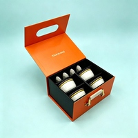 Boîte cadeau cosmétique en papier recyclé avec logo personnalisé, en carton rigide de luxe, emballage plié, boîte rigide pliable, fabrication en usine