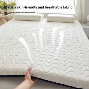 Trung bình bộ nhớ bọt Nệm Topper Vua giường đơn Pad cho phòng ngủ nhà Tatami giường bảo vệ cho sinh viên ký túc xá phòng tập thể dục sử dụng - Product Image 2