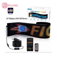 Écran publicitaire LED matriciel flexible, contrôlé par application Bluetooth, écran LED souple pliable pour signalétique de grande taille en magasin