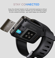 Ventes d'usine - Montre connectée Android 4G avec caméra GPS Wifi, étanche, sportive, pour hommes, Relojes DM101, montre intelligente 4G avec carte SIM