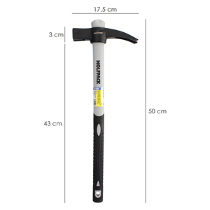 Martello per Casseforme Magnetiche con Manico in Fibra di Vetro, 700 Grammi - Product Image 2