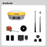 Récepteur de base GNSS RTK Toptech TK300 avec trépied, indice de protection IP67, fréquence de mise à jour de 20 Hz pour la cartographie terrestre