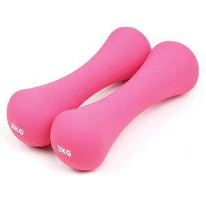 Mancuernas de Acero con Forma de Hueso para Ejercicios Aeróbicos en Casa para Mujeres, Barras de Gimnasio Coloridas de 1-5 kg para Ejercicios de Brazos, Venta al por Mayor - Product Image 3