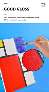 Pinturas acrílicas de gran capacidad, pinturas acrílicas de buena calidad <span class=keywords><strong>para</strong></span> DIY, zapatos, <span class=keywords><strong>ropa</strong></span>, <span class=keywords><strong>pintura</strong></span> de pared de madera, 500 ml, gran oferta - Product Image 4