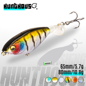 Leurre de pêche flottant Whopper Plopper 5,7g 10,8g pour <span class=keywords><strong>brochet</strong></span>, appât à queue rotative pour eau douce et eau salée, leurres pour bar - Product Image 1