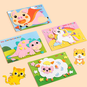 2023 nouveau design éducatif Montessori jouets activités pour tout-petits pour 3 4 5 ans garçons filles Animal feutre tissu autocollant <span class=keywords><strong>livre</strong></span> - Product Image 1