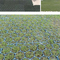 Cellule de drainage en nid d'abeille en plastique tapis de gazon artificiel pour terrasse