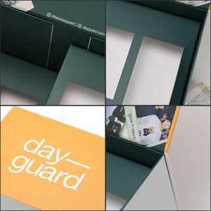 <span class=keywords><strong>Caja</strong></span> de Regalo Magnética Rígida Plegable con Diseño de Dos Colores e Impresión Interior para Productos de Suplementos de Marca Premium, Embalaje Exterior - Product Image 3