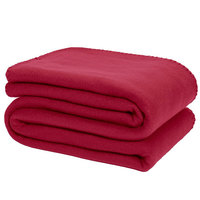 Fournisseur de couvertures OEM en Chine, couverture en polaire polyester, couverture ignifuge brossée, couverture résistante aux flammes