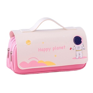 Estuches para Lápices de Gran Capacidad, Diseño de Dibujos Animados, Impermeables, con Doble Cierre, MOQ Bajo, para Estudiantes Escolares - Product Image 6